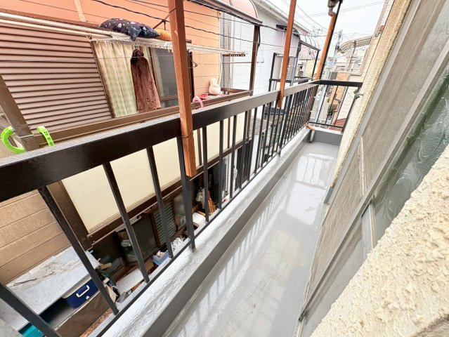 深江南町貸戸建のバルコニー