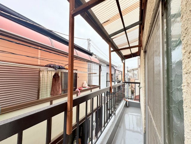 深江南町貸戸建のバルコニー