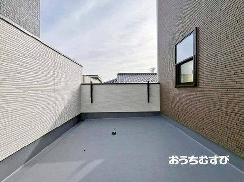 春日井市不二ガ丘第3(全2棟)のバルコニー