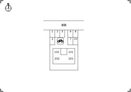 セジュールサヒアの区画図