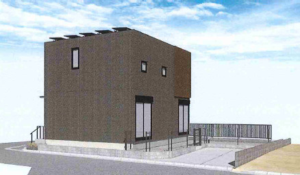 （仮称）井口３丁目ヘーベルハウスの外観パース