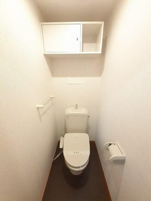 【トイレ】 | ムーンライトコート | 落ち着いた色調のトイレです