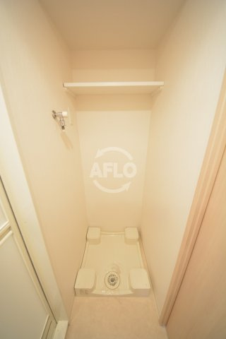 プレサンス上町台リベルテの洗面所|プレサンス上町台リベルテ　洗濯機置場