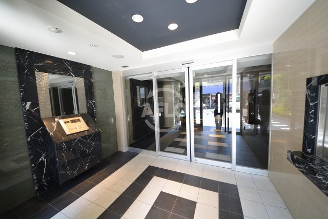 プレサンス上町台リベルテのロビー|プレサンス上町台リベルテ　ロビー