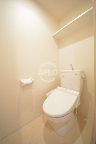 プレサンス上町台リベルテのトイレ|プレサンス上町台リベルテ　温水洗浄便座