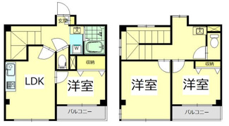 【間取り】 | ツインハウス井上