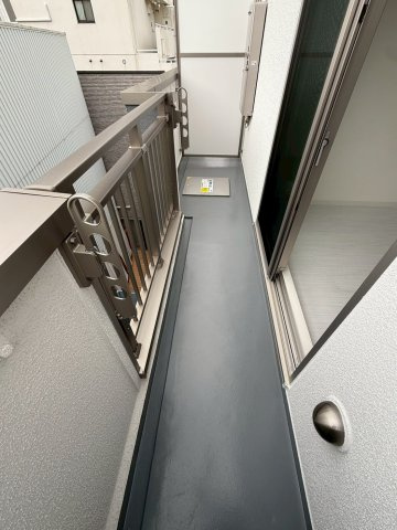 サンシエ神戸元町のバルコニー