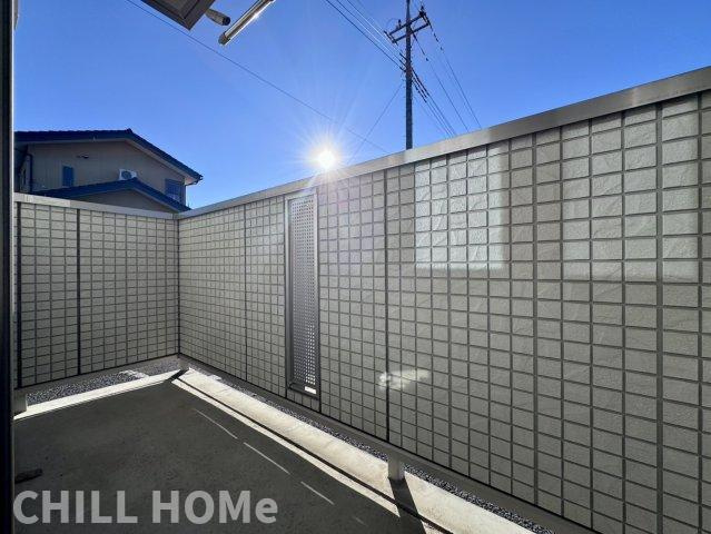 Ｄ'クレアーレのバルコニー