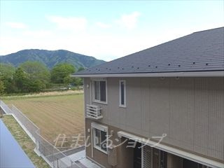 カーサあき亀山　Ｂ棟の展望|募集のお部屋（205号室）からの眺望です！