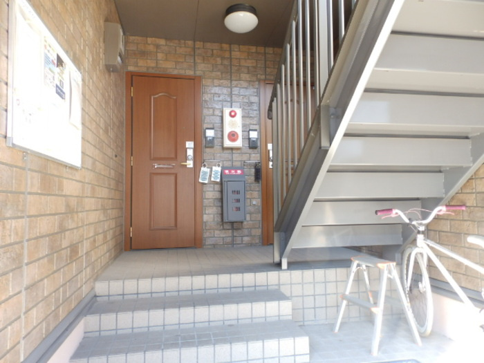 ソシアドミール A棟のエントランス|エントランス