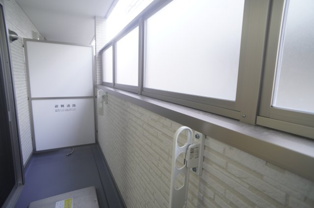 クレアール小泉東ＩＩＩのバルコニー