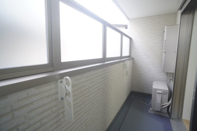 クレアール小泉東ＩＩＩのバルコニー