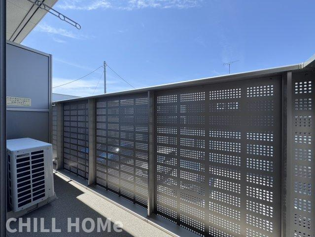 ルビー　Ａのバルコニー