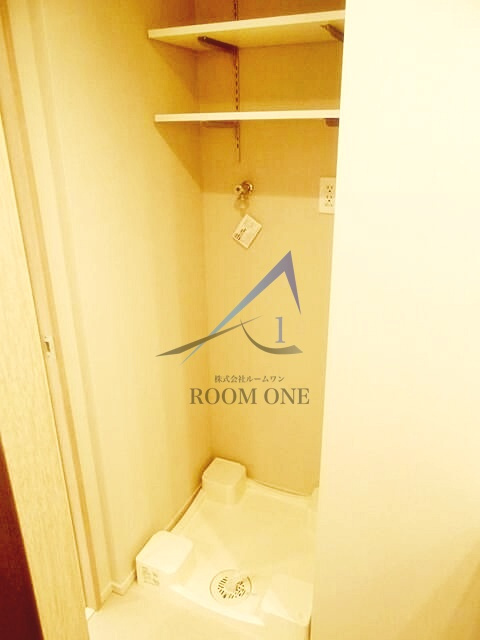 サンウッド東日本橋フラッツの設備|洗濯機置き場です。