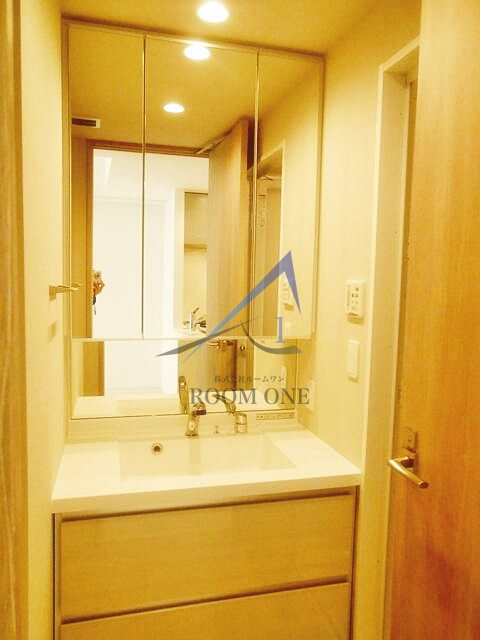 サンウッド東日本橋フラッツの洗面所|洗面台です。