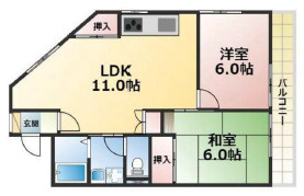 カルチェ六甲台の間取り