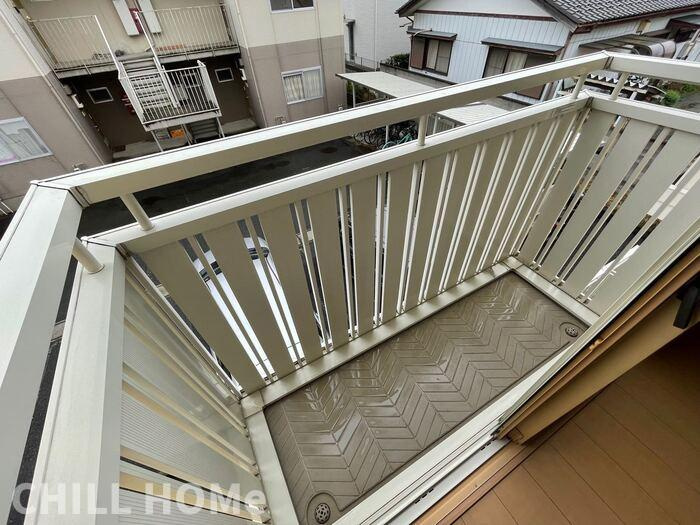 ナカイパレス　Ｂのバルコニー|他社様掲載物件もまとめてご紹介、ご案内可能です(^^)/