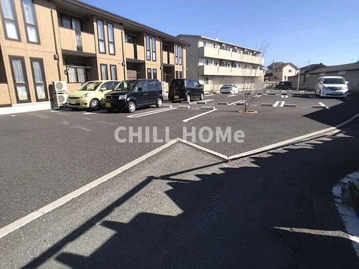 ガーデンハイツリリーフ　Ⅱの駐車場|当社、チルホームのHPもご覧ください(^^)/物件情報多数♪