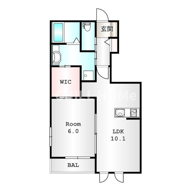 ガーデンハイツリリーフ　Ⅱの間取り|当社、チルホームのHPもご覧ください(^^)/物件情報多数♪