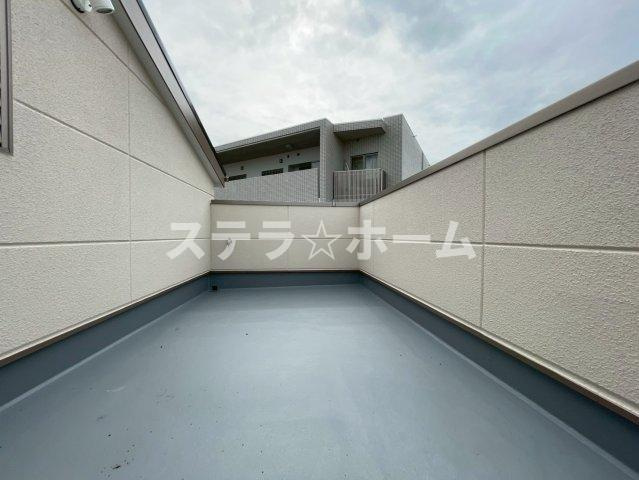 北江口4 中古戸建のバルコニー|ルーフバルコニー付きです