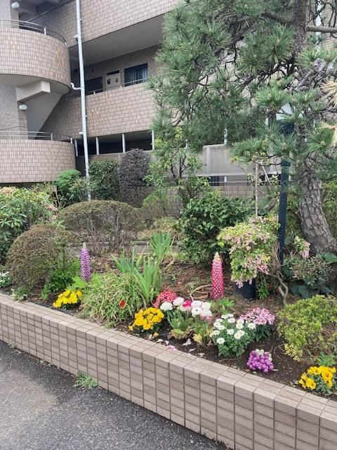 ガーデンパレス関町のエントランス