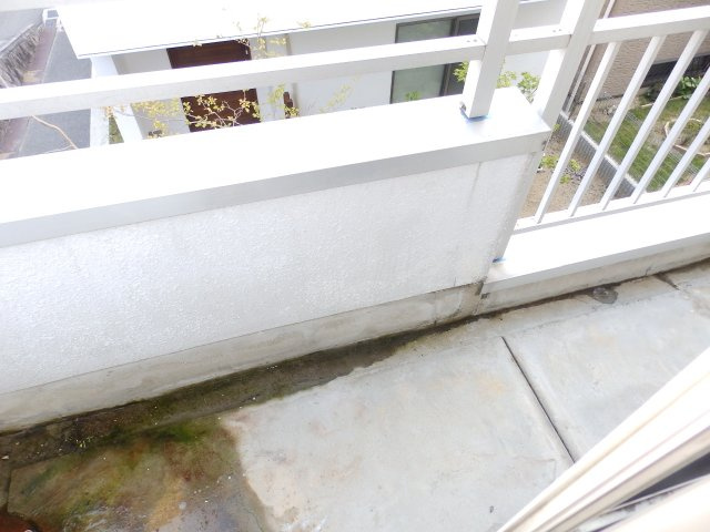 篠原ヒルズコートのバルコニー