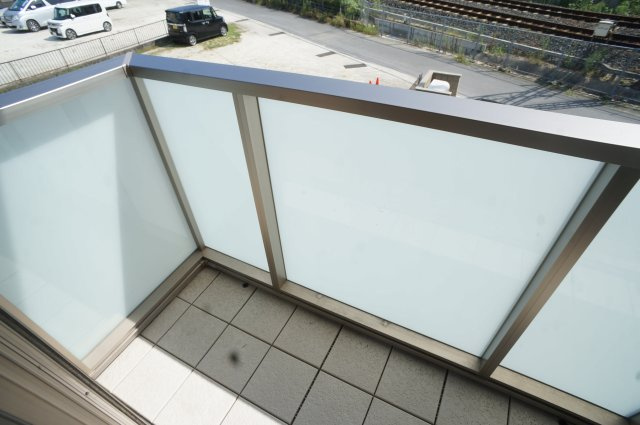 シャーメゾン坊城駅前のバルコニー