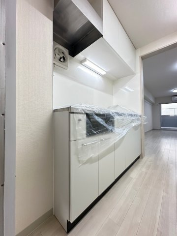 長野コーポB棟のキッチン