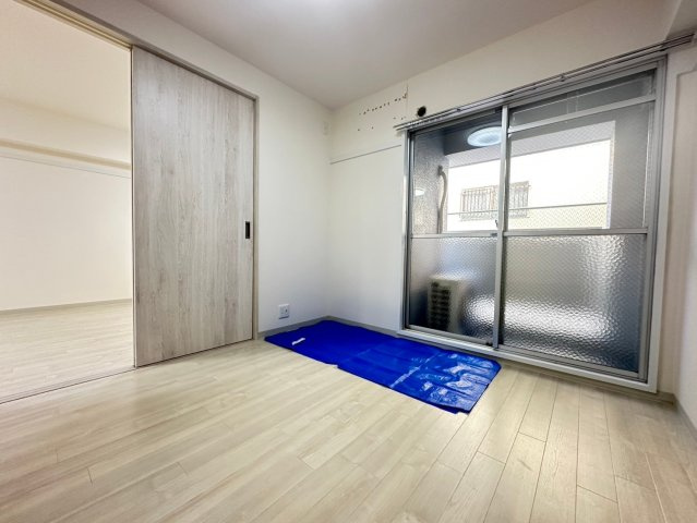 長野コーポB棟の寝室