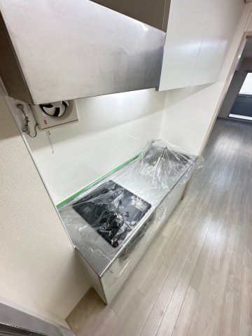 長野コーポB棟のキッチン