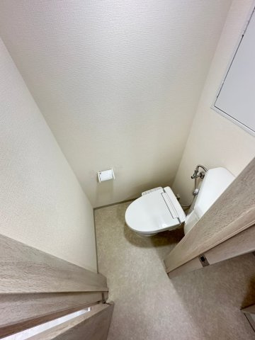 長野コーポB棟のトイレ