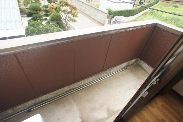 ラフォーレナミキのバルコニー