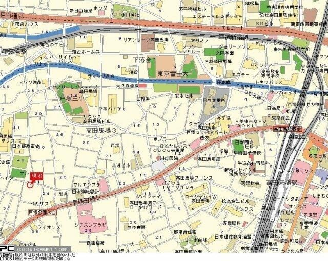 グレースベガの地図