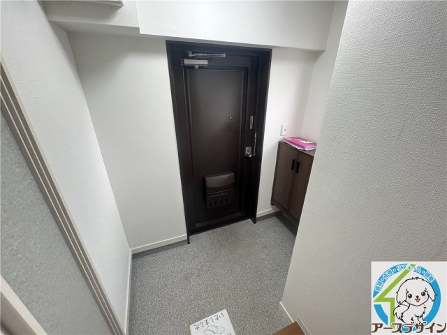 三陽南マンションの玄関
