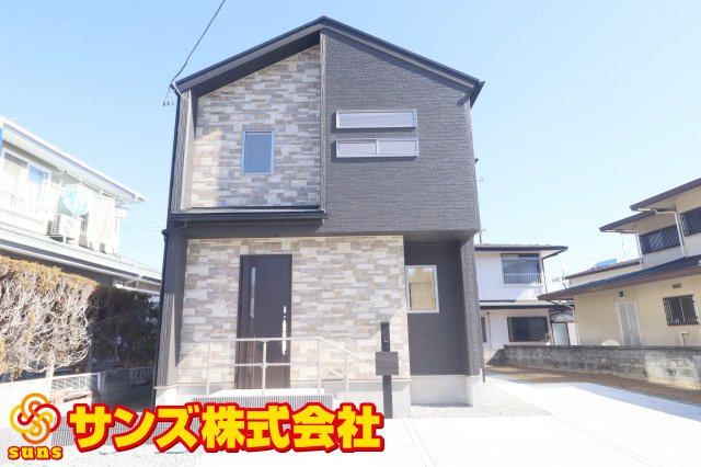 郡山市安積町南長久保2丁目　　　1号棟　　　安積第３小学校、安積第２中学区の外観|西側から見た外観