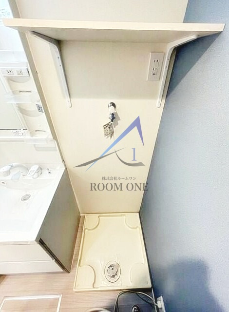 ソレイユ　北綾瀬の設備|洗濯機置き場です。