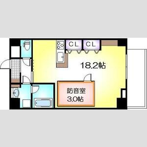 セントフィオーレ松葉の間取り