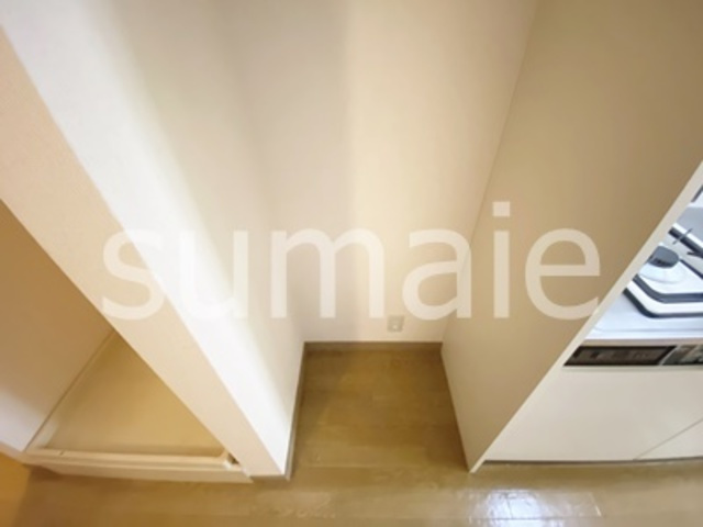 ベルトゥリーハイツのキッチン|冷蔵庫置き場です☆