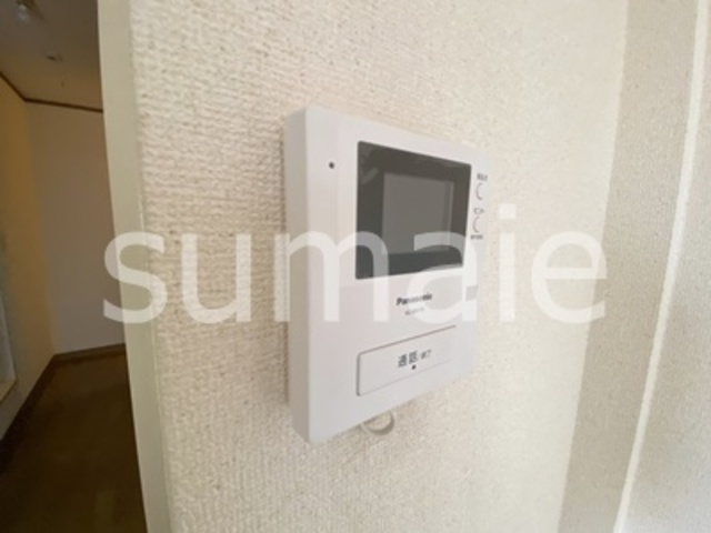 ベルトゥリーハイツのセキュリティ|モニタ付きインターホンです☆