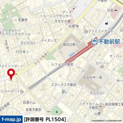 【地図】 | トップ不動前