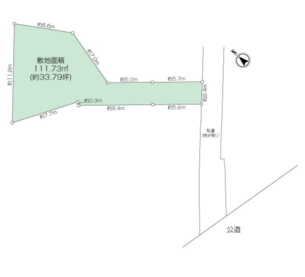 逗子2丁目 建築条件付き売地の画像