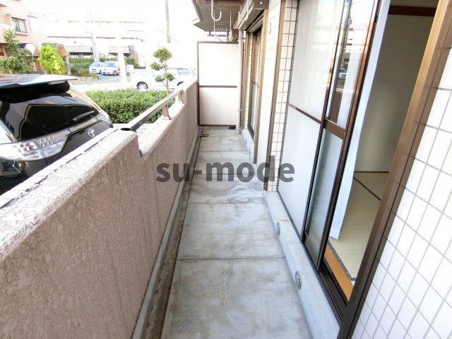 ピアドミールのバルコニー