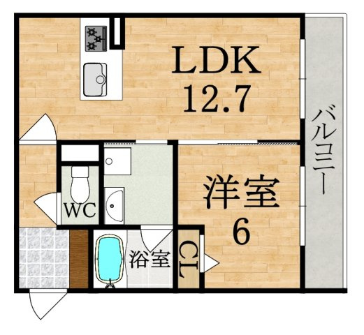 クオレールの間取り