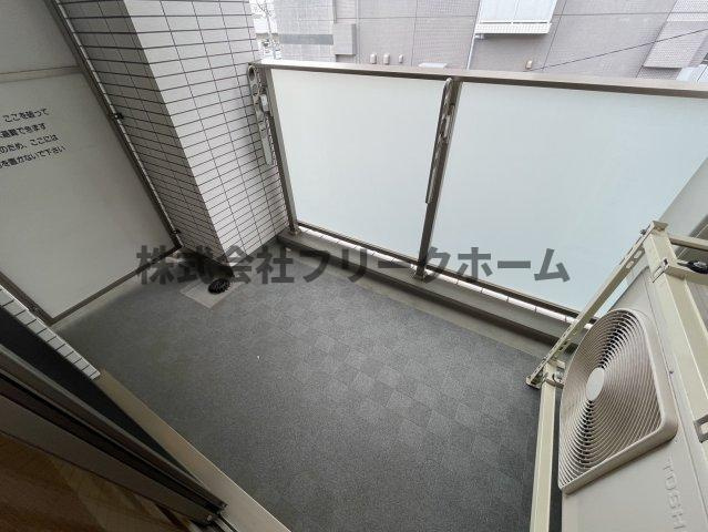武蔵野市境１丁目の賃貸マンションのバルコニー