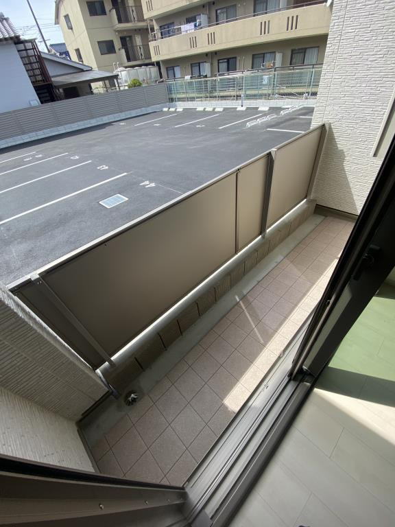 Affabileのバルコニー
