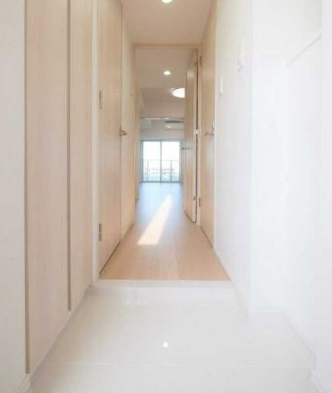 プレミアムキューブ上野毛＃mo　ペット相談　ネット無料　築浅の玄関