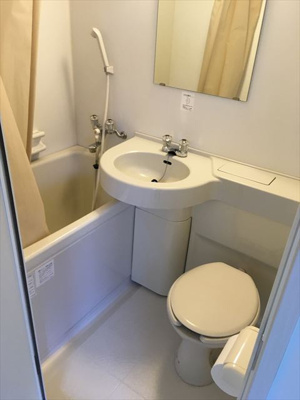 【洗面所】 | ホワイトハウス | 月額管理料無料！賃貸管理はアブレイズパートナーズにお任せを！