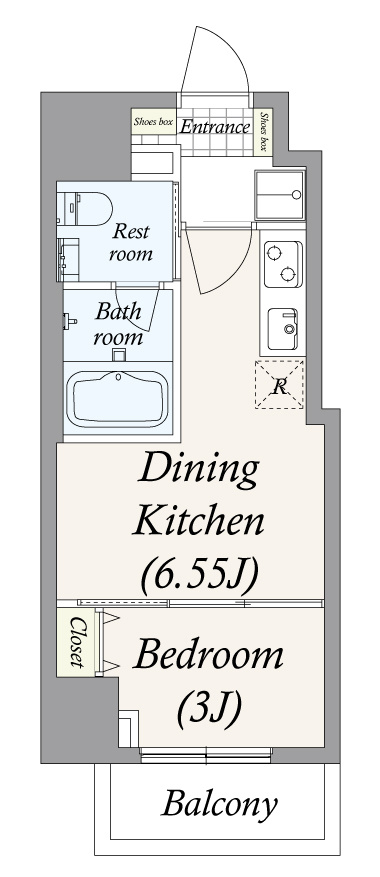 ＧＲＡＮ ＰＡＳＥＯ浅草の間取り