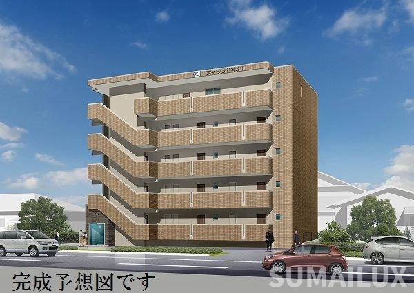 熊本市中央区神水１丁目の賃貸マンションの外観パース