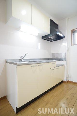 熊本市中央区神水１丁目の賃貸マンションのキッチン